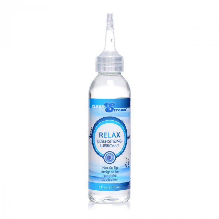 Relax Desensitizing Lubricant With Nozzle Tip - 4 Oz. 118ml - Love It Wet