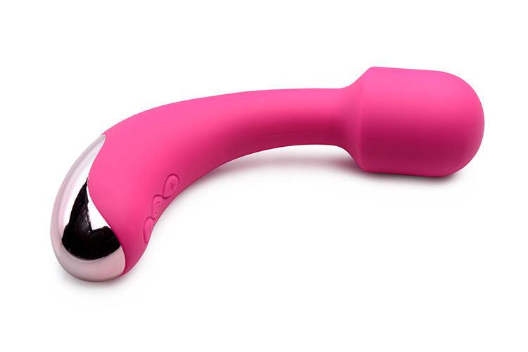 Silicone G Spot Wand - Magenta - Love It Wet