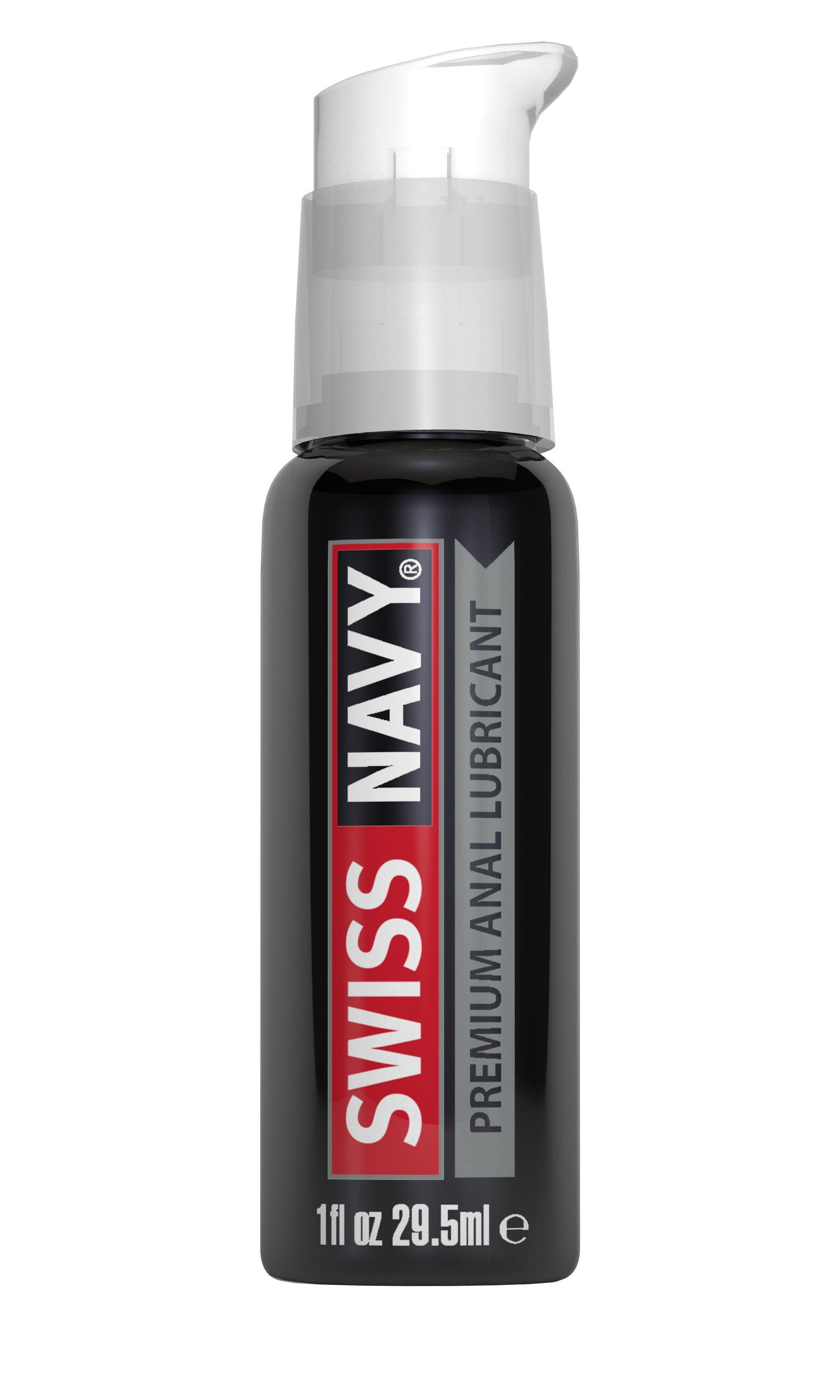 Swiss Navy Premium Silicone Anal Lubricant - 1 Oz. - Love It Wet