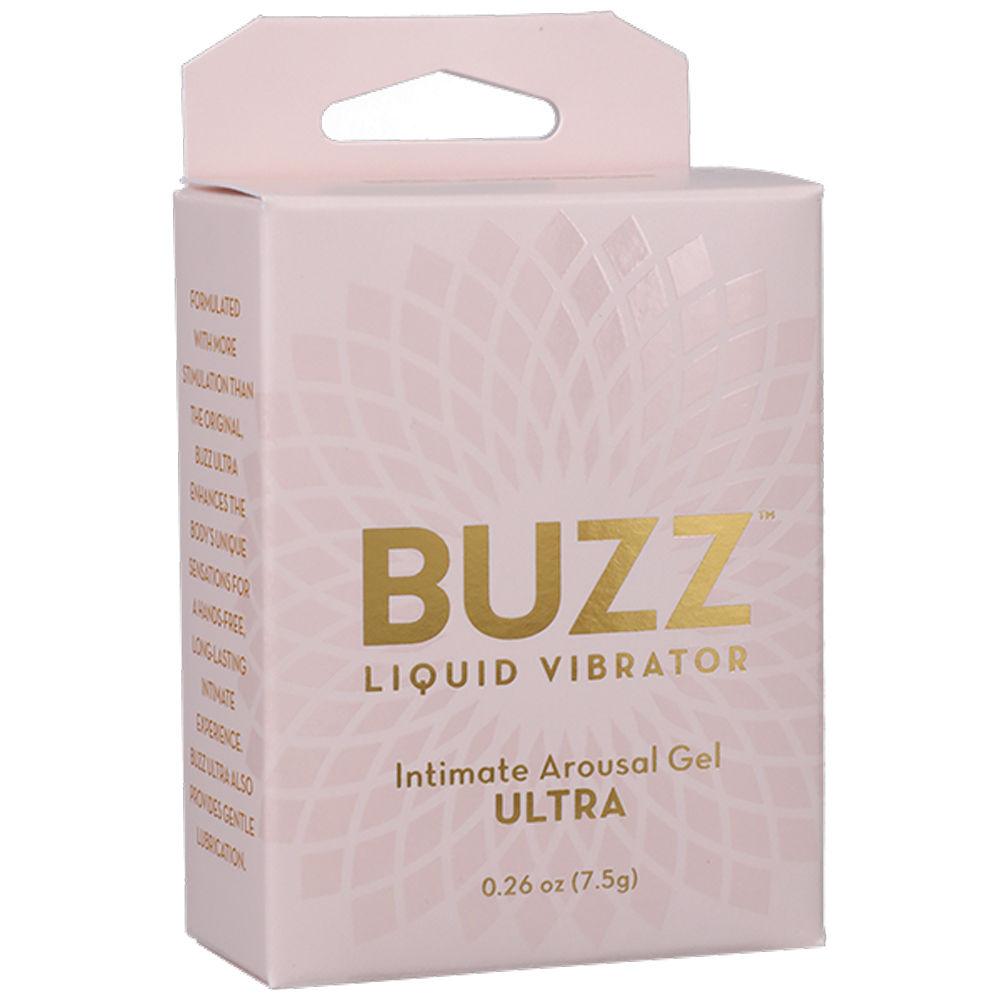 Buzz - Ultra Liquid Vibrator - Intimate Arousal Gel - 0.26 Oz. - Love It Wet