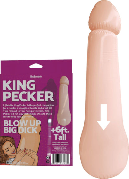 King Pecker- 6 Foot Giant Inflatable Penis - Love It Wet