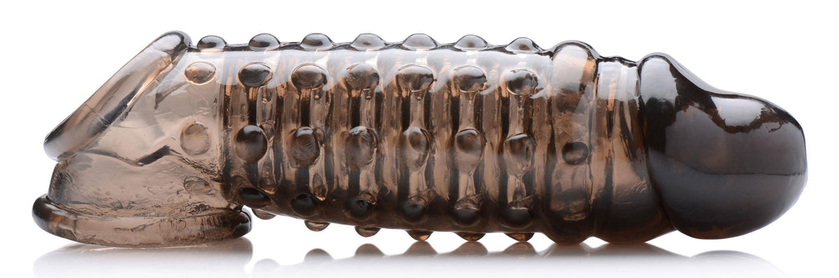 1.5 Inch Penis Enhancer Sleeve - Smoke - Love It Wet