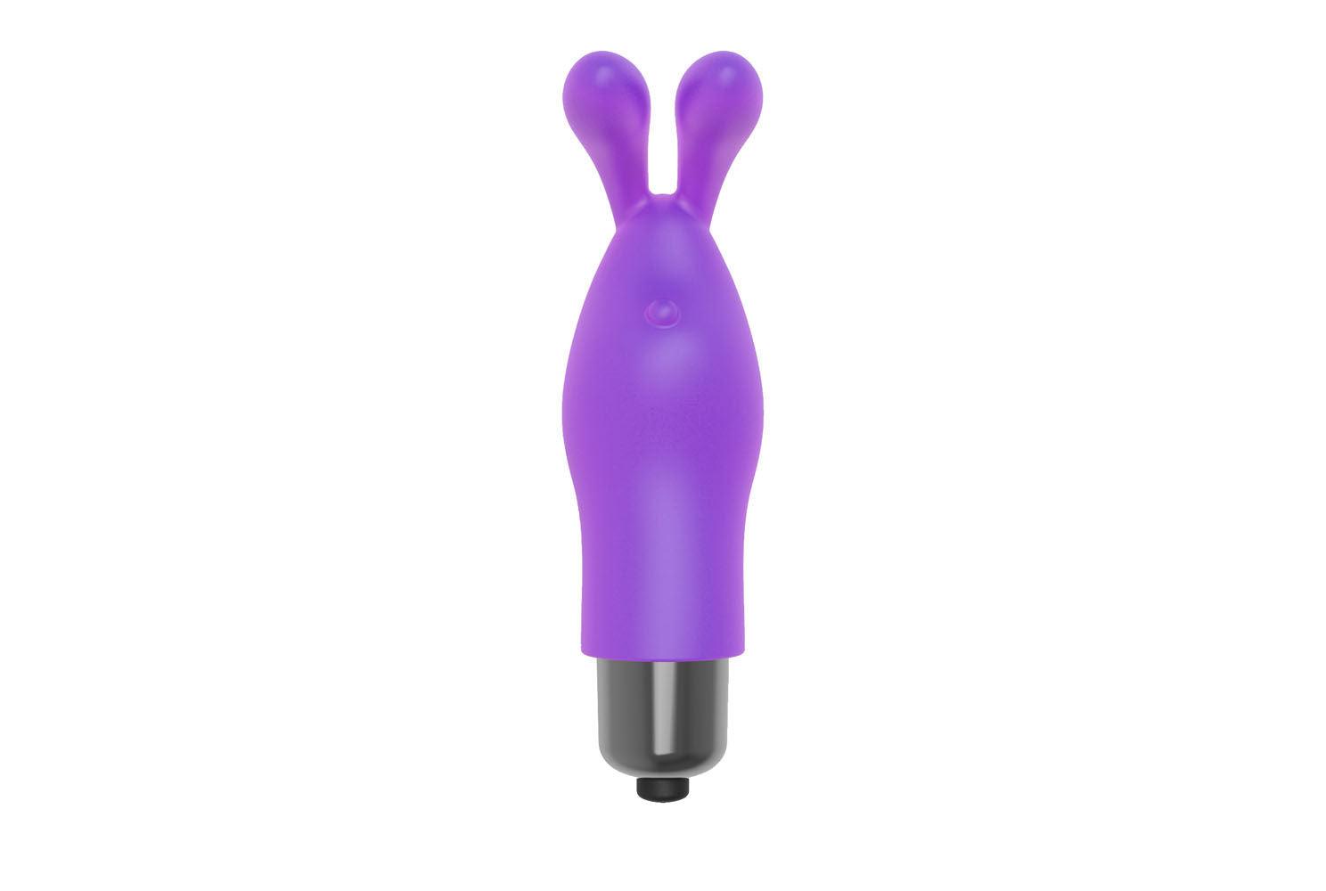 The 9's Flirt Bunny Finger Vibrator - Pink - Love It Wet