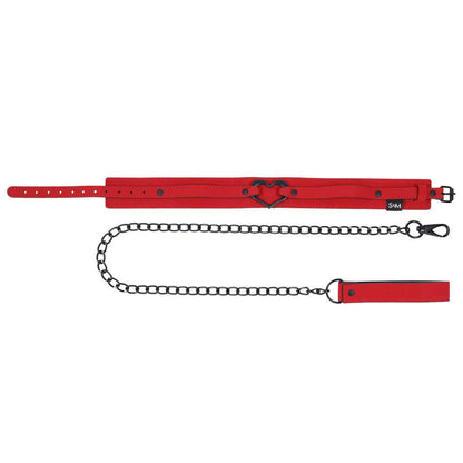 Amor Collar and Leash - Red - Love It Wet