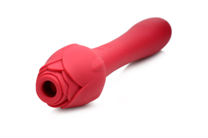 Bloomgasm - Sweet Heart Rose 5x Suction Rose and 10x Vibrator - Pink - Love It Wet