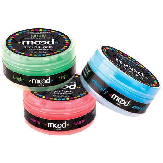 Mood Arousal Gels - Warm, Tingle, Intensify - Love It Wet