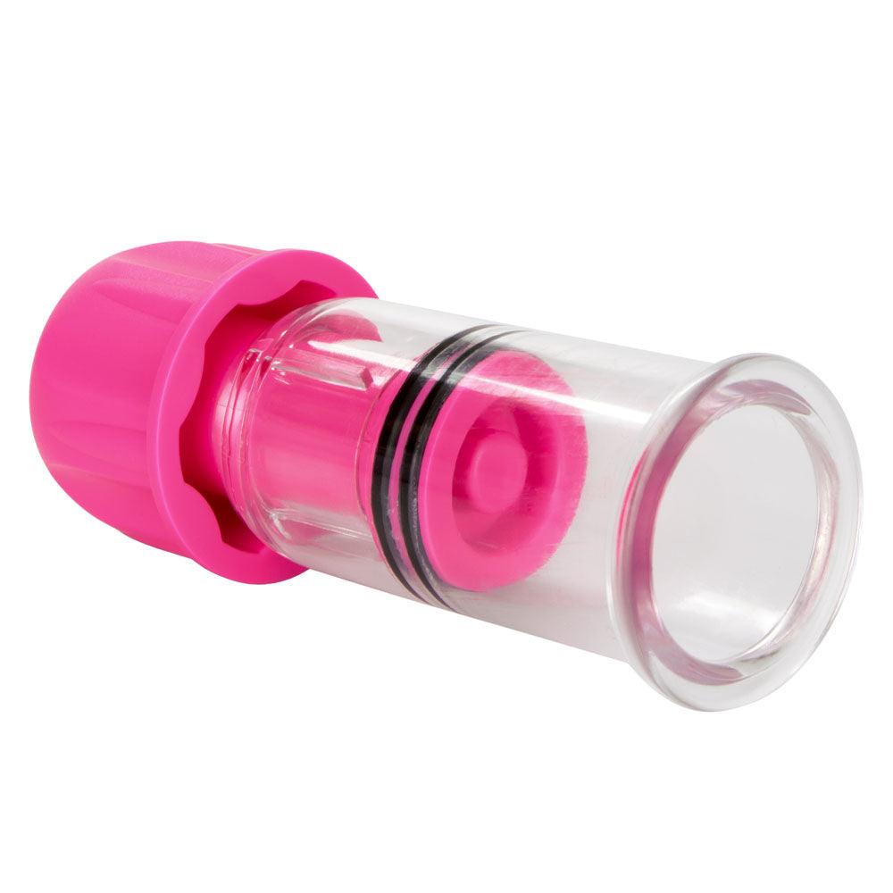 Nipple Play Vacuum Twist Suckers - Pink - Love It Wet