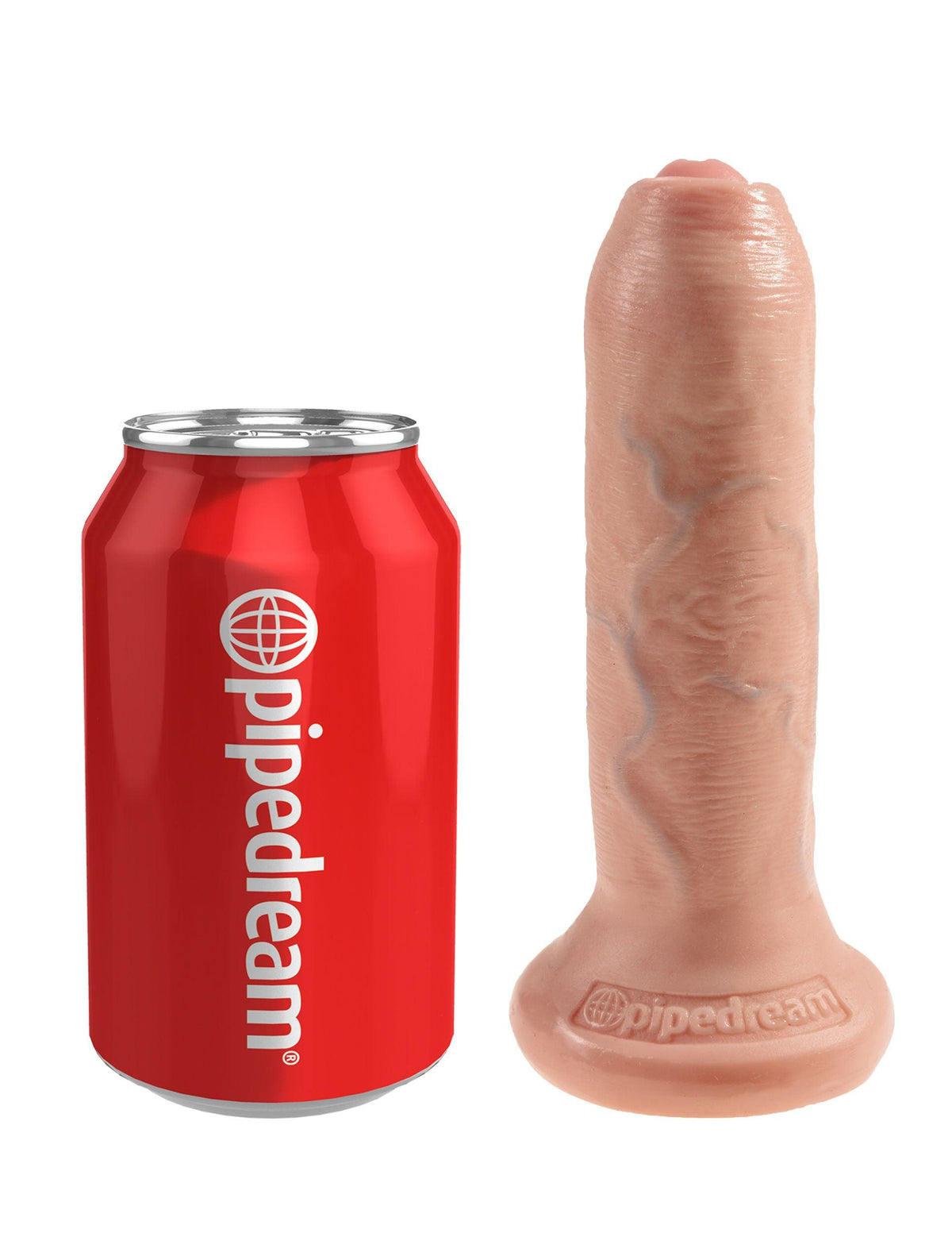 King Cock 6 Inch Uncut - Light - Love It Wet