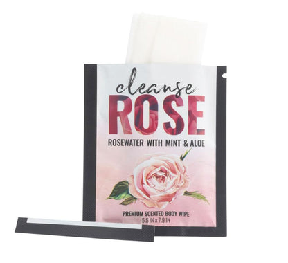 Alchemy Cleanse Rosewater Body Wipes 16 Ct - Love It Wet