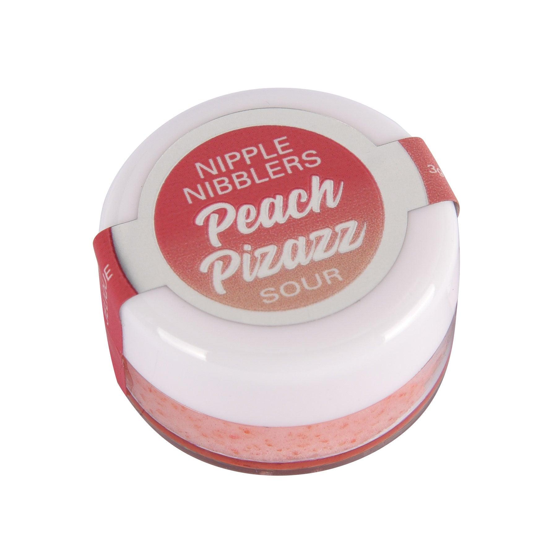 Nipple Nibbler Sour Pleasure Balm Peach Pizazz - 3g Jar - Love It Wet