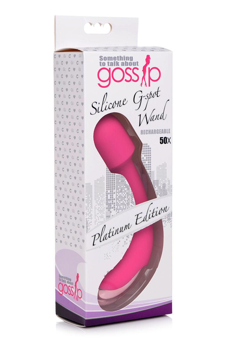 Silicone G Spot Wand - Magenta - Love It Wet