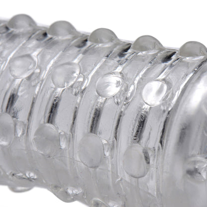 1.5 Inch Penis Enhancer Sleeve - Smoke - Love It Wet
