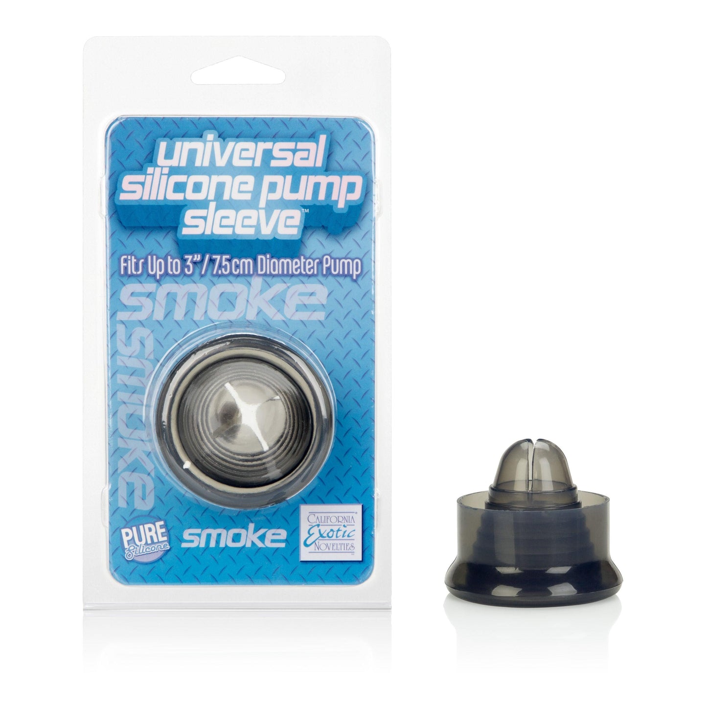 Universal Silicone Pump Sleeve - Smoke - Love It Wet