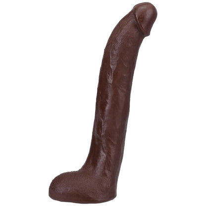 Signature Cocks - Brickzilla - 13 Inch Ultraskyn Cock With Removable Vac-U-Lock Suction Cup - Chocolate - Love It Wet