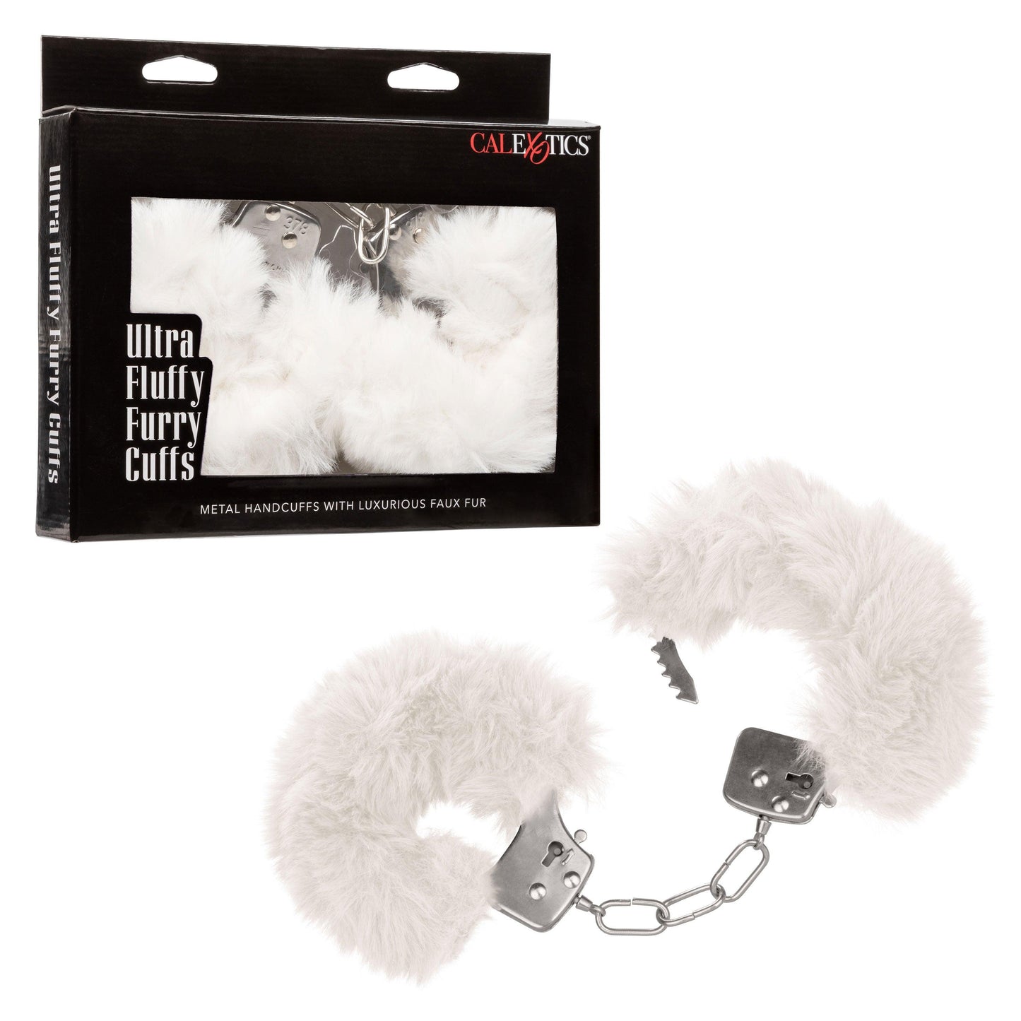 Ultra Fluffy Furry Cuffs - Black - Love It Wet