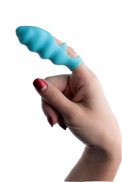 Ripples Finger Bang-Her Vibe - Teal - Love It Wet