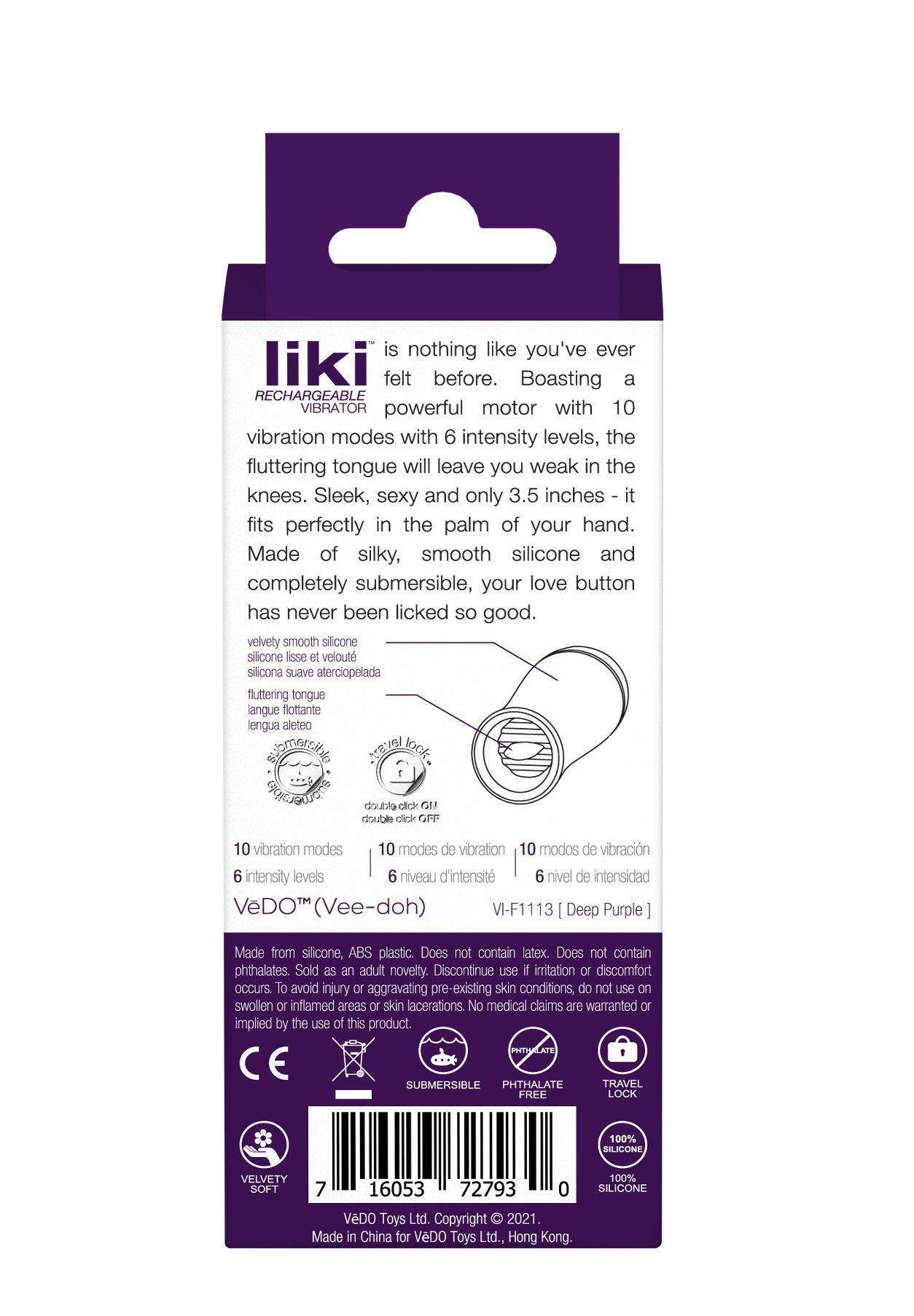 Liki Rechargeable Flicker Vibe - Tease Me Turqoise - Love It Wet