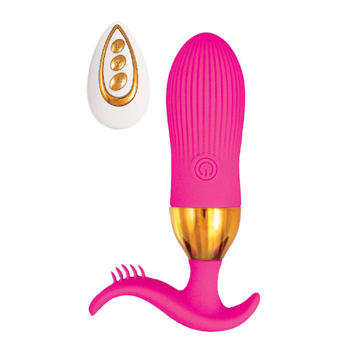 The Beat Magic Tickler Plug - Pink - Love It Wet