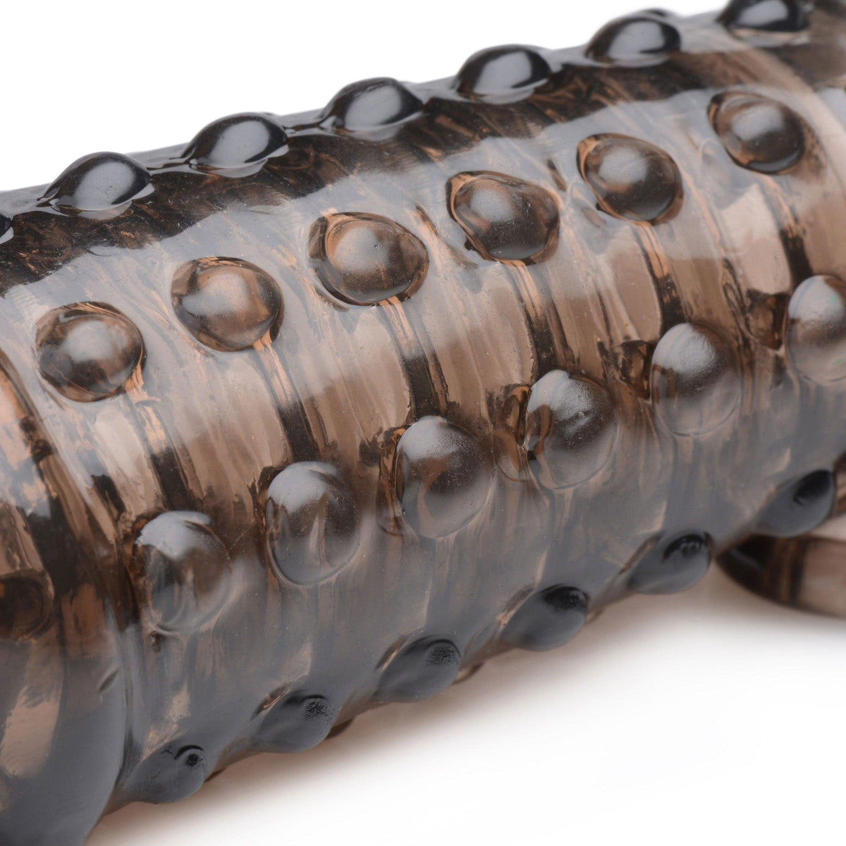 1.5 Inch Penis Enhancer Sleeve - Smoke - Love It Wet