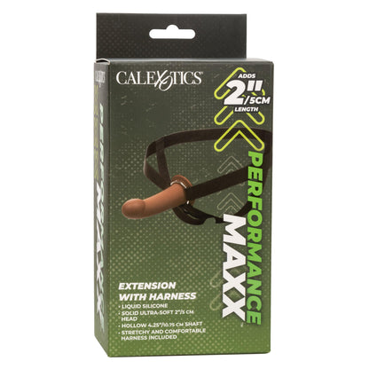 Performance Maxx Extension With Harness - Brown - Love It Wet