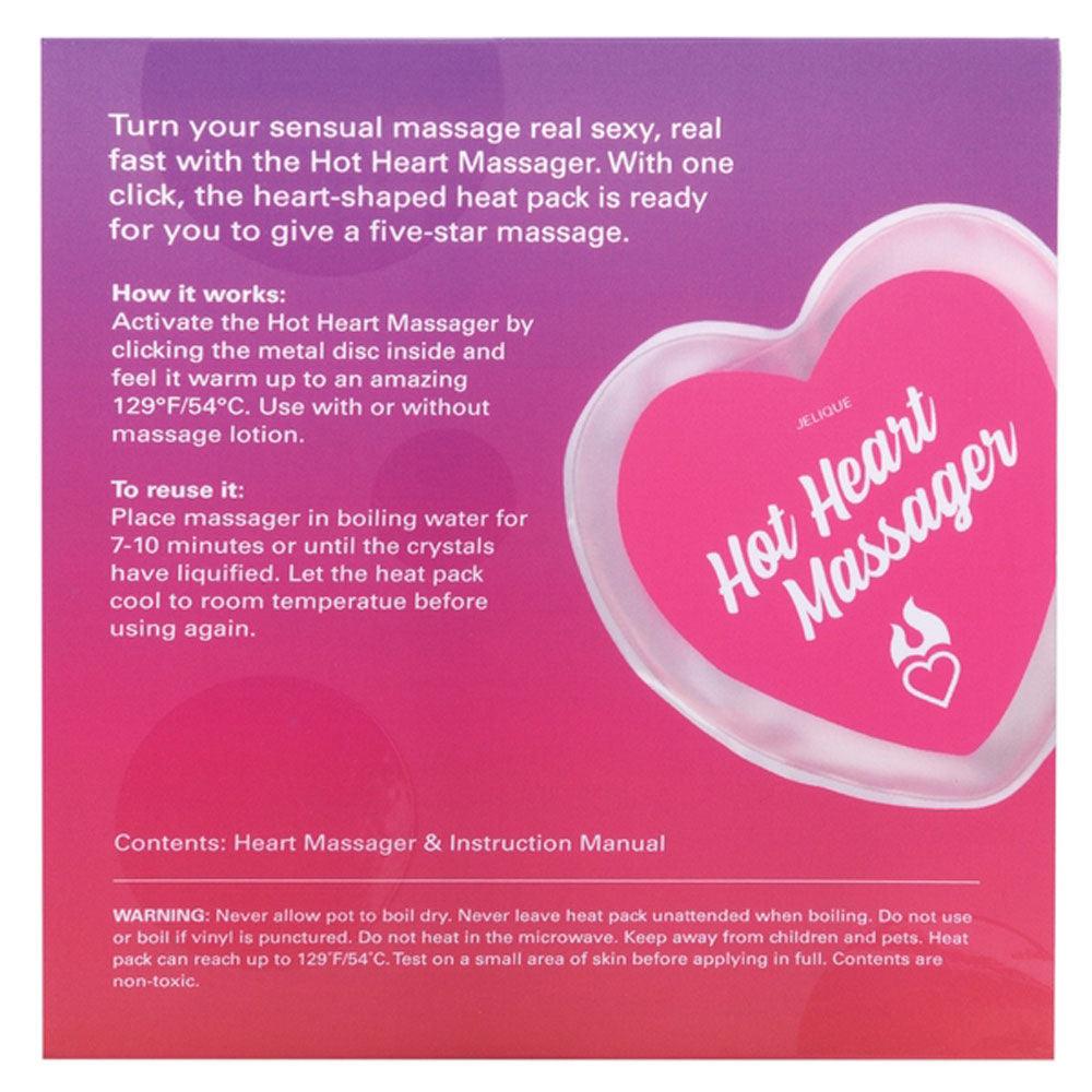 Hot Heart Warmer Massager - Love It Wet