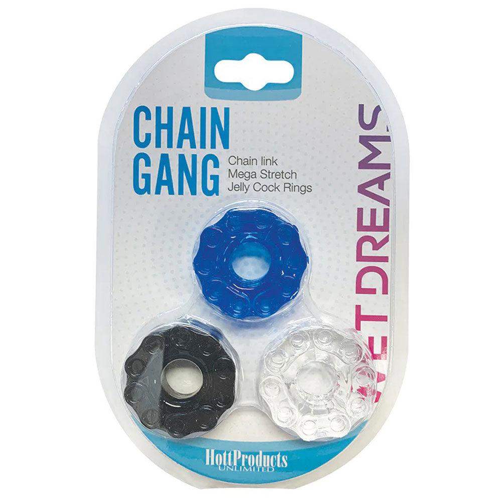 Wet Dream Chain Gang - 3 Pack - Love It Wet