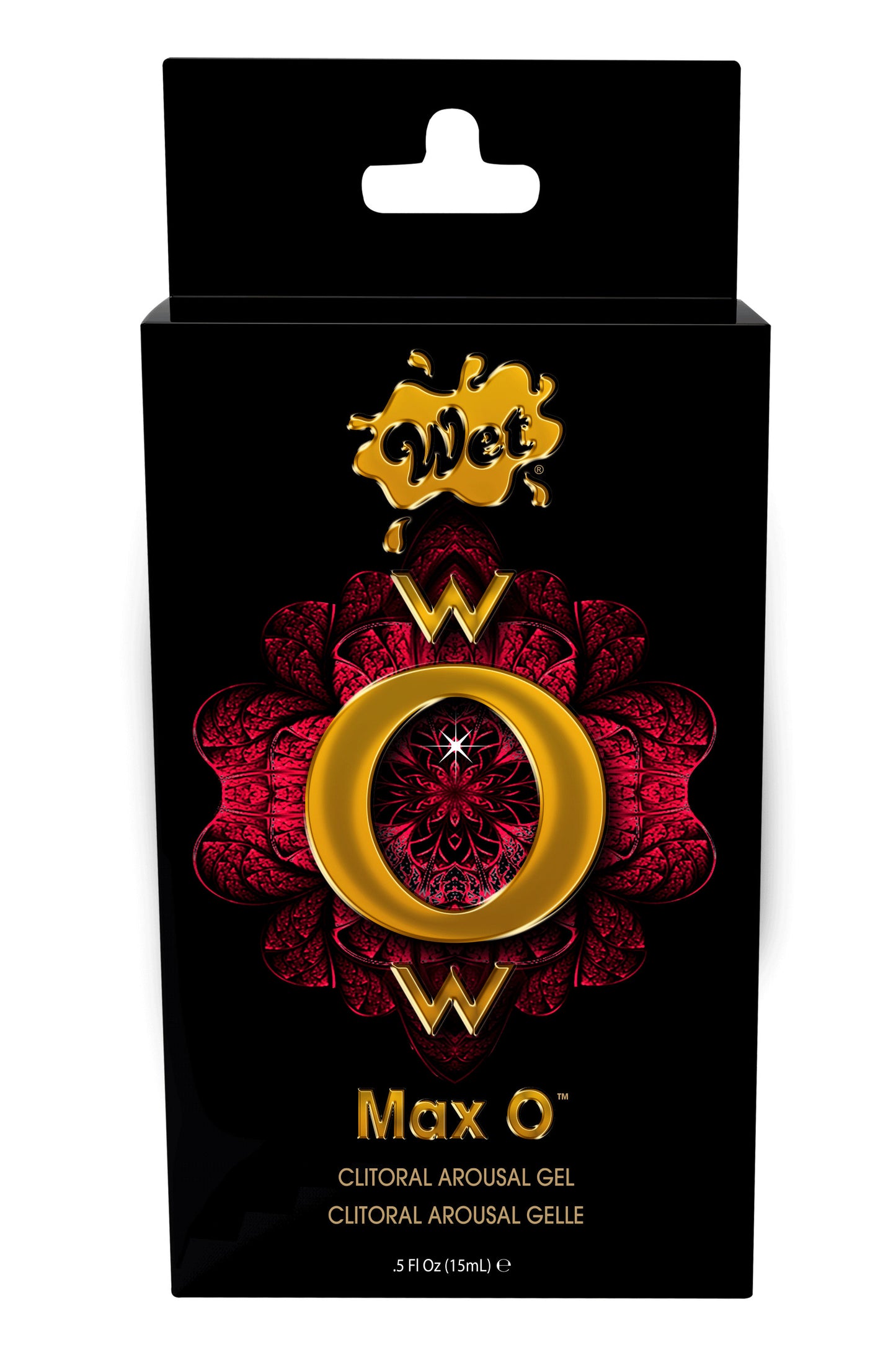 Gel de excitación del clítoris Wet Wow Max O - 0.5 oz. Onz.