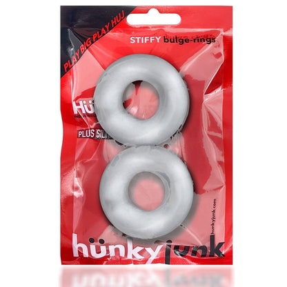 Stiffy 2 -Pack Bulge-Rings - Tar Ice - Love It Wet