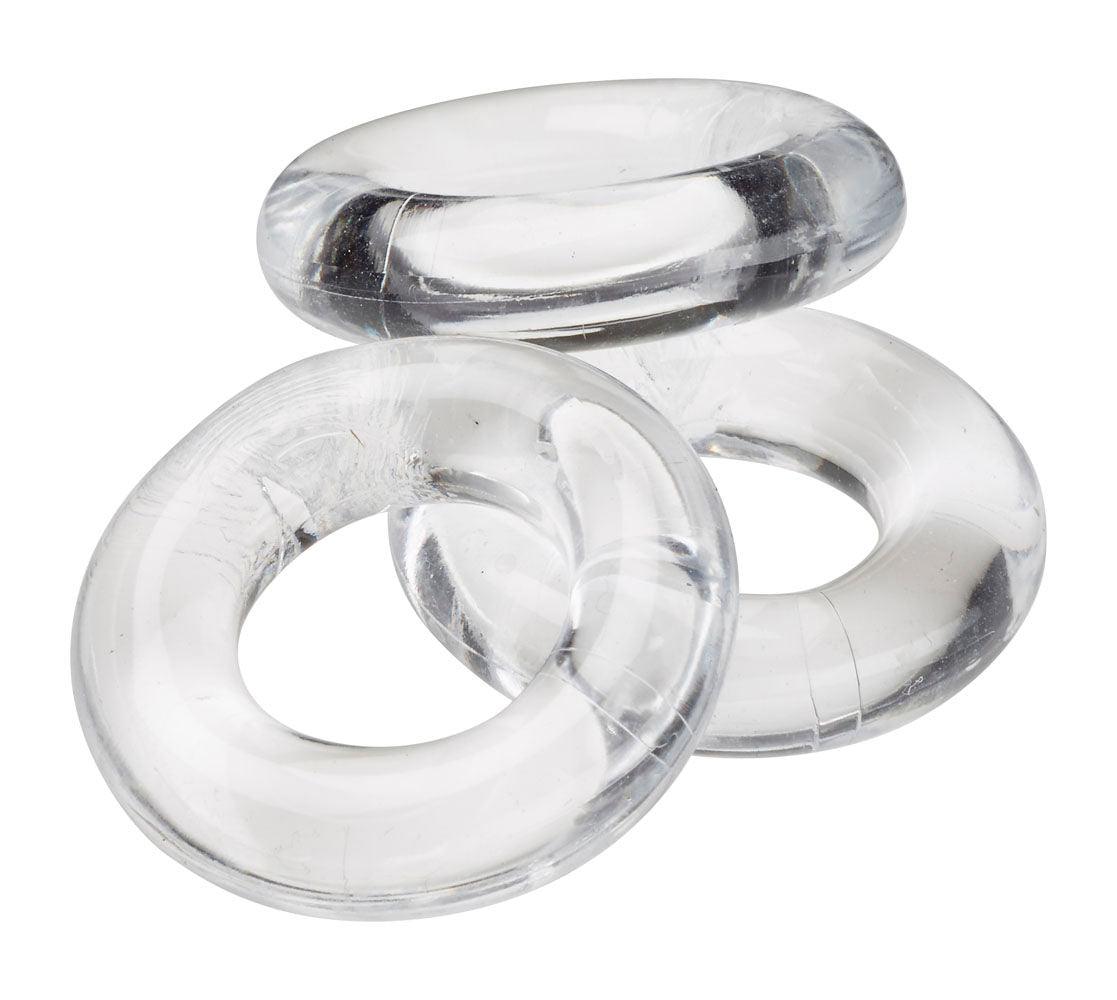 Cockring Combo Clear - Love It Wet