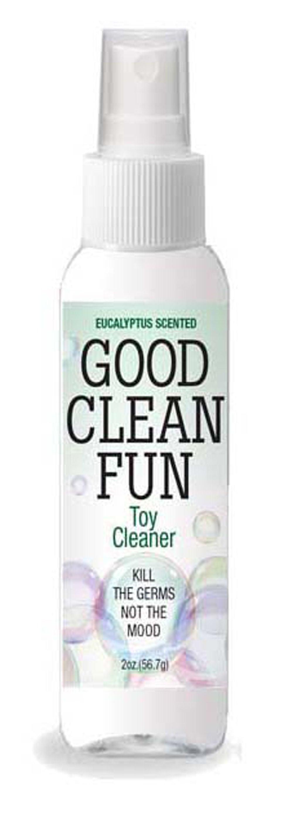 Good Clean Fun Toy Cleaner - Eucalyptus - 2 Fl Oz - Love It Wet