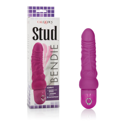 Bendie Power Stud - Curvy - Pink - Love It Wet