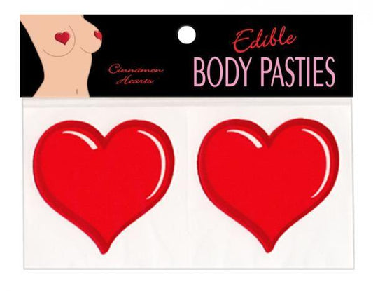 Edible Pasties - Cinnamon Hearts - Love It Wet