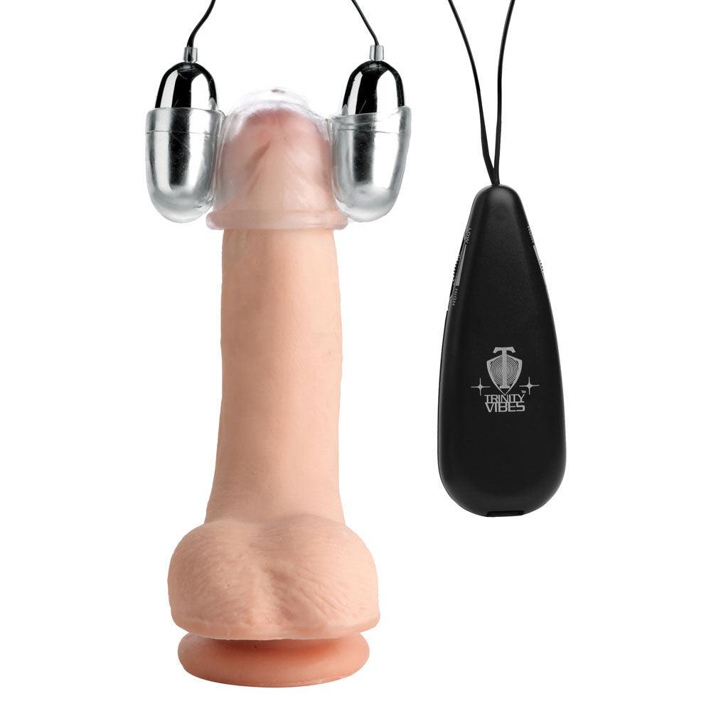 Clear Multi -Speed Vibrating Head Teaser - Love It Wet