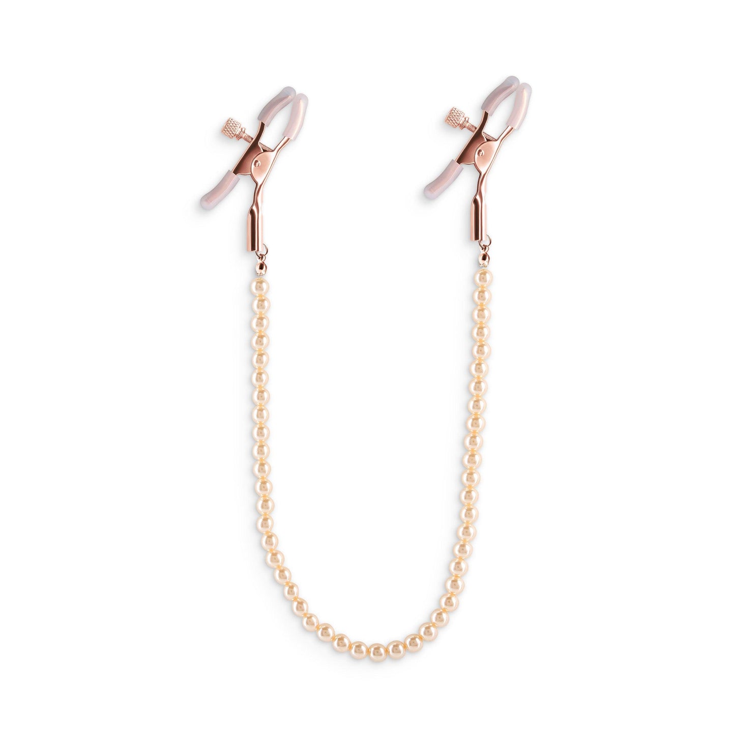 Bound - Nipple Clamps - Dc1 - Rose Gold - Love It Wet