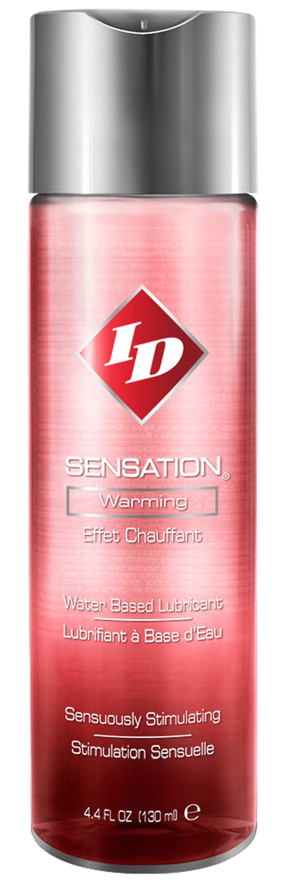 ID Sensation Warming Water Based Lubricant 8.5 Oz - Love It Wet