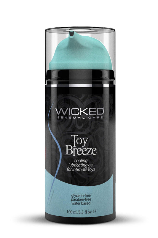 Toy Breeze Cooling Lubricating Gel for Intimate Toys - 3.3 Fl. Oz. - Love It Wet