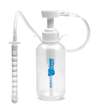 Pump Action Enema Bottle With Nozzle - Love It Wet