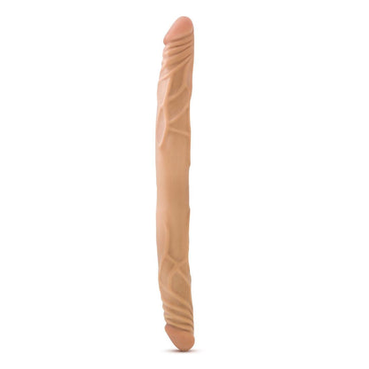 B Yours 14 Inch Double Dildo - Beige - Love It Wet