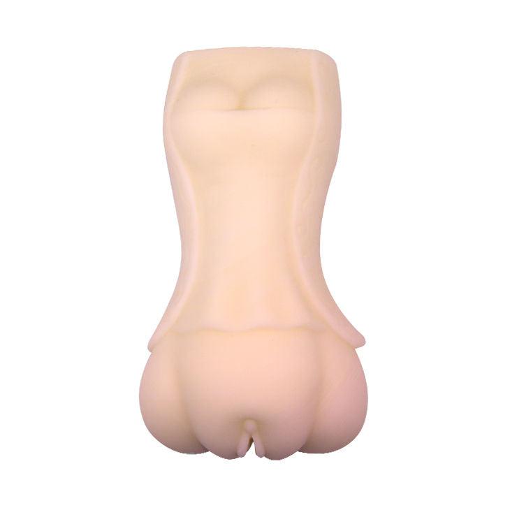 Crazy Bull No Lube Masturbator Sleeve - Realistic Pussy Skin-Like Texture - Love It Wet