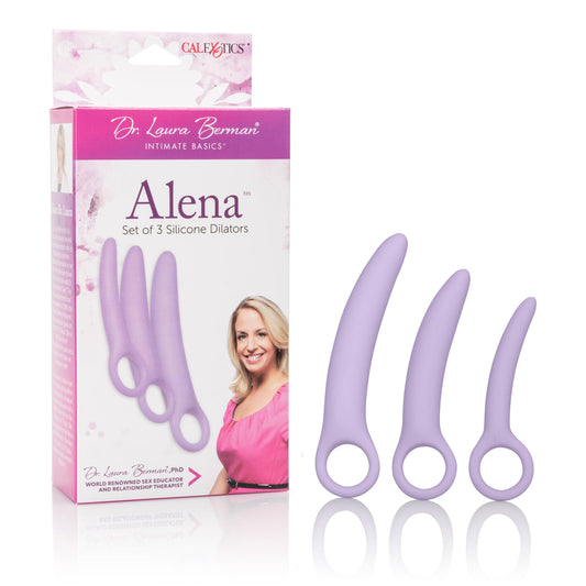 Dr. Laura Berman Alena Set of 3 Silicone Dilators - Love It Wet