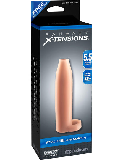 Fantasy X-Tensions Real Feel Enhancer - Flesh - Love It Wet