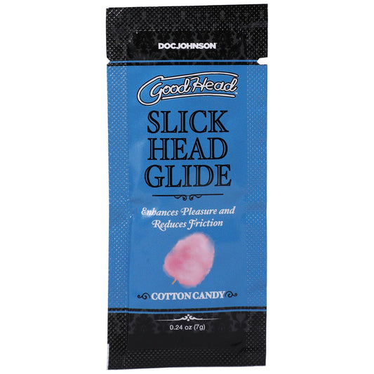 Goodhead - Slick Head Glide - Cotton Candy - 0.24 Oz - Love It Wet