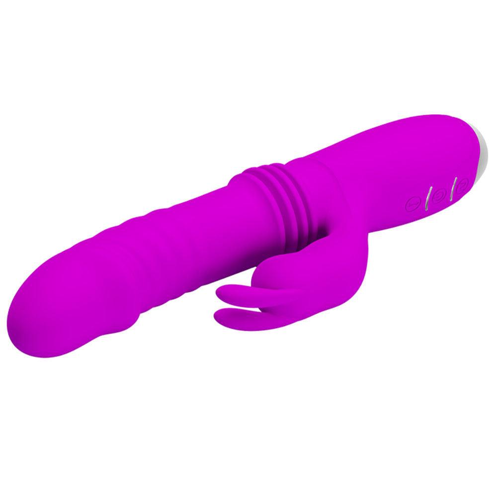 Pretty Love Dorothy Thrusting Rabbit Vibrator - Love It Wet