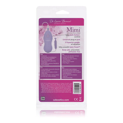 Dr. Laura Berman Mini Vibrating Micro Bullet - Love It Wet