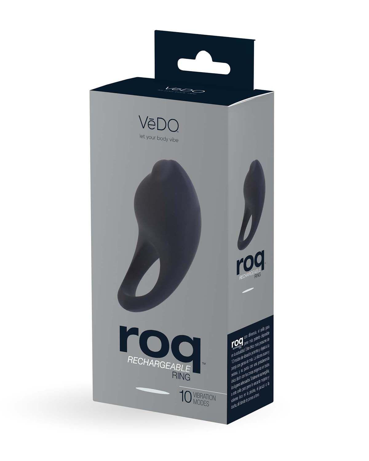 Roq Rechargeable Ring - Just Black - Love It Wet