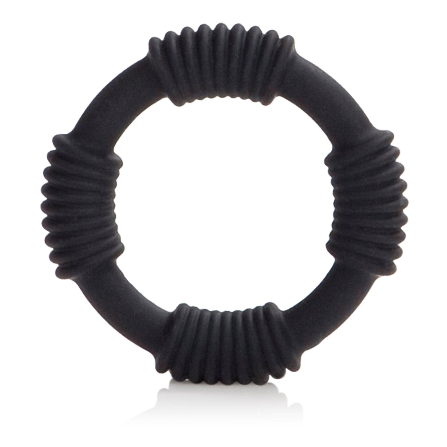 Hercules Silicone Ring - Black - Love It Wet