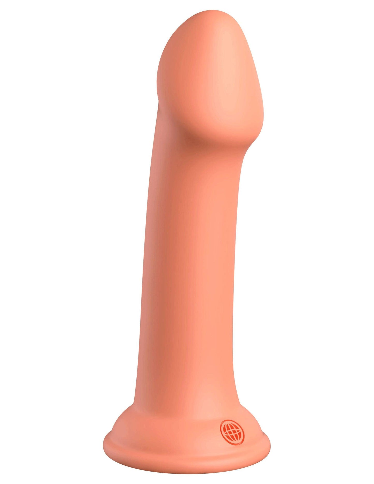 Dillio Platinum - Big Hero 6 Inch Dildo - Peach - Love It Wet