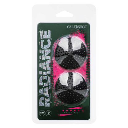 Radiance Round Pasties - Black - Love It Wet