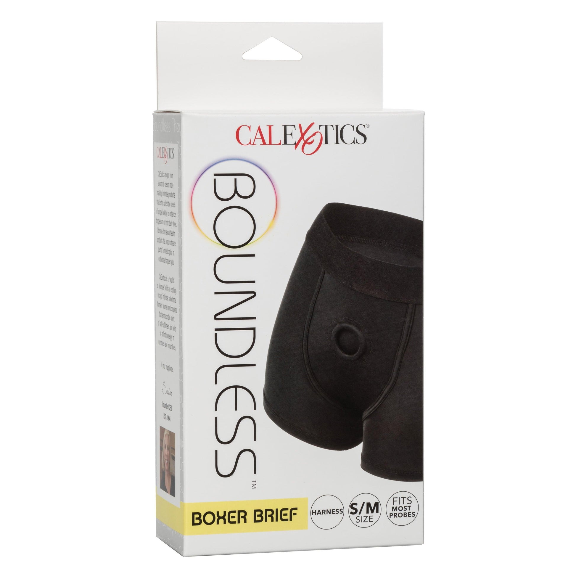 Boundless Boxer Brief - S/m - Black - Love It Wet