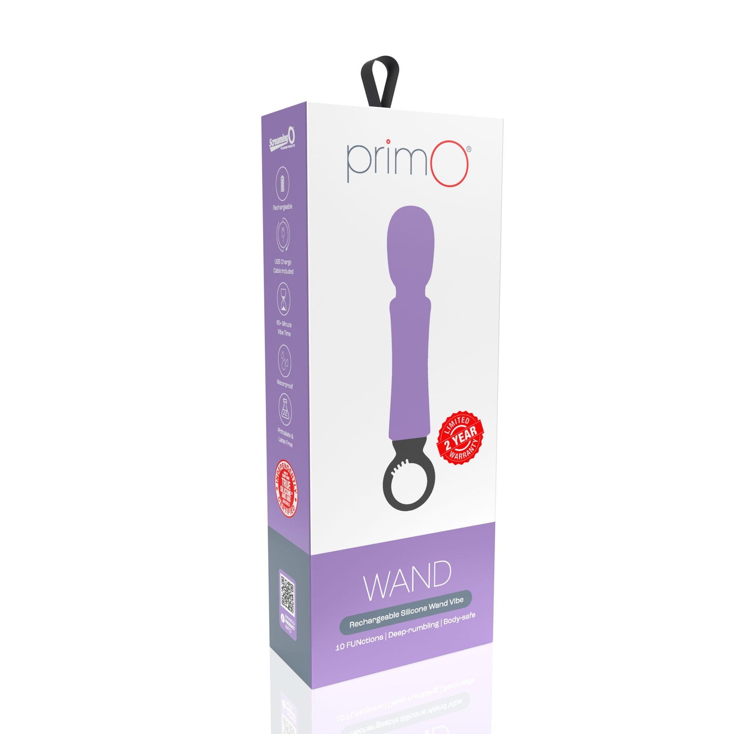 Primo Wand Rechargeable Vibe - Kiwi - Love It Wet